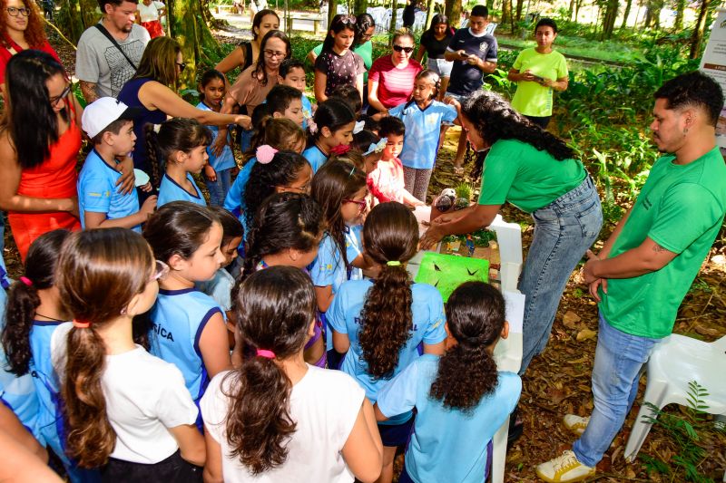 Semana do Meio Ambiente com ações de Educação Ambiental, no Bosque Marajoara no conjunto Julia Sefer
