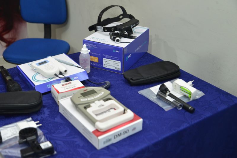 Entrega de equipamentos de Telesaúde na Policlínica do PAAR