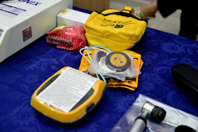 Entrega de equipamentos de Telesaúde na Policlínica do PAAR