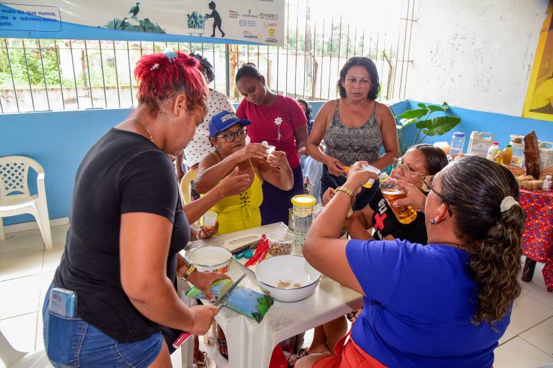 Oficina de Essência no CRAS Santana do Aurá