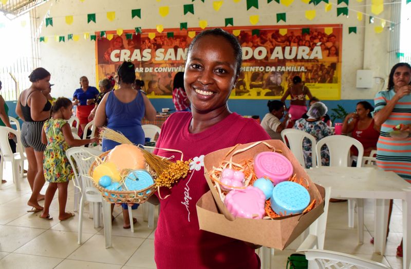 Oficina de Essência no CRAS Santana do Aurá
