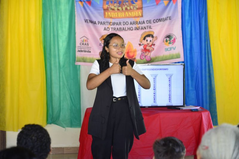 Oficina de Combate ao Trabalho Infantil no CRAS Jaderlândia