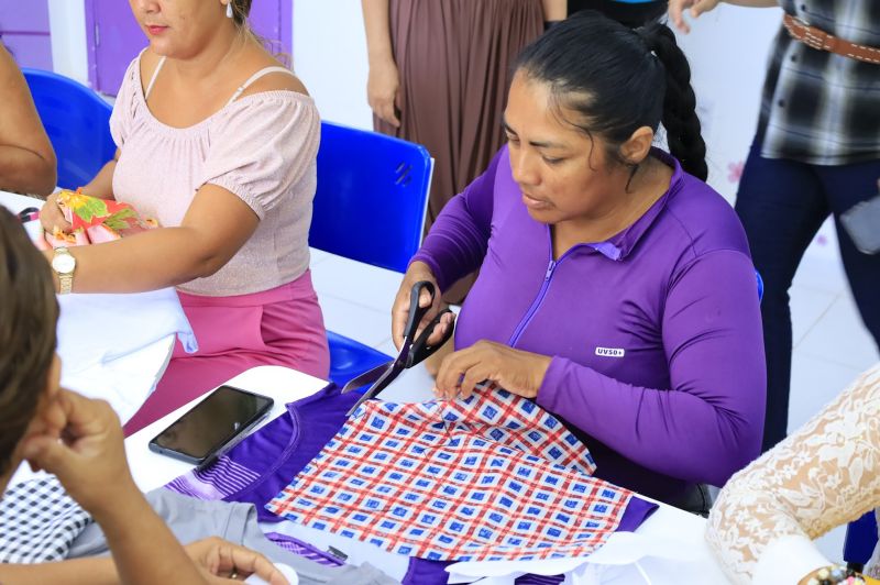 Curso de customização de roupa junina