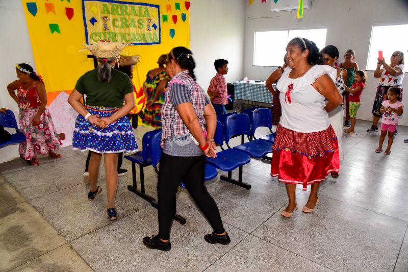 Festa junina no CRAS Curuçambá
