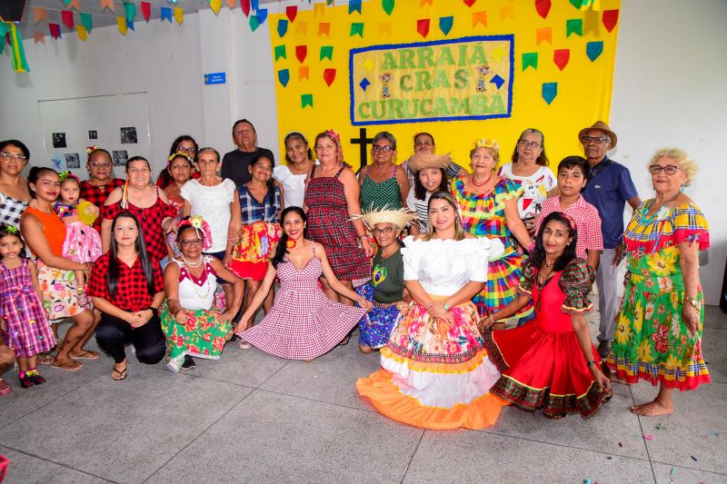 Festa junina no CRAS Curuçambá