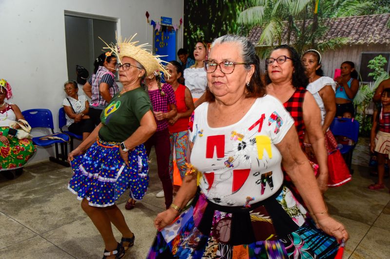 Festa junina no CRAS Curuçambá