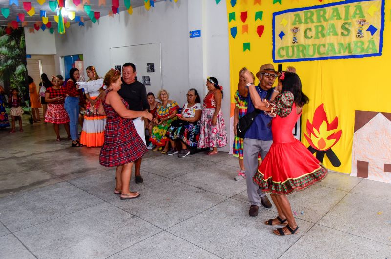 Festa junina no CRAS Curuçambá