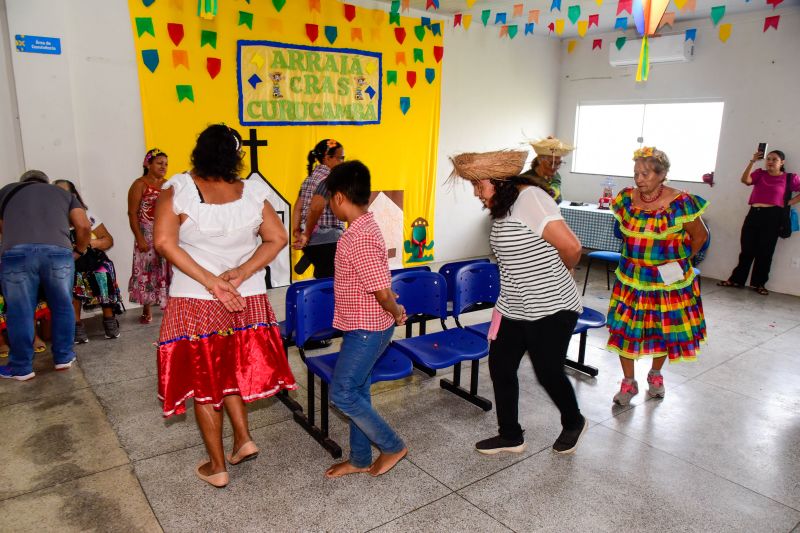 Festa junina no CRAS Curuçambá