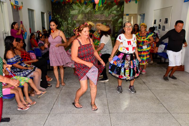 Festa junina no CRAS Curuçambá