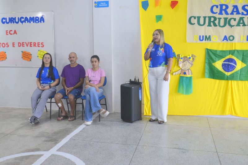 Colônia de férias no CRAS Curuçambá