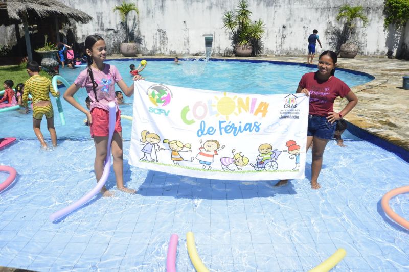 Colônia de férias no CRAS Curuçambá