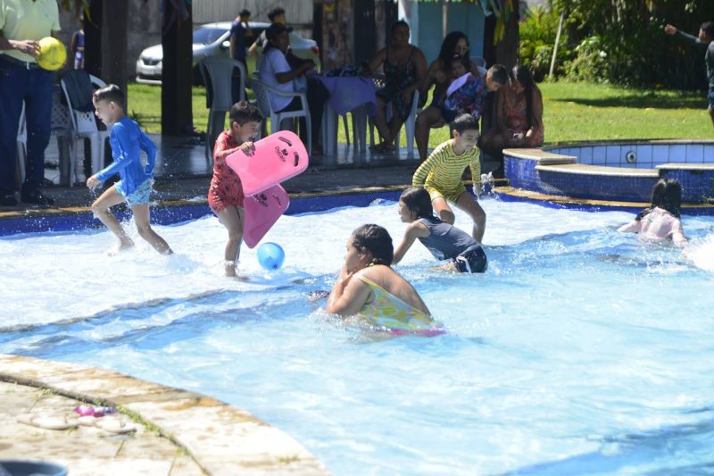 Colônia de férias no CRAS Curuçambá