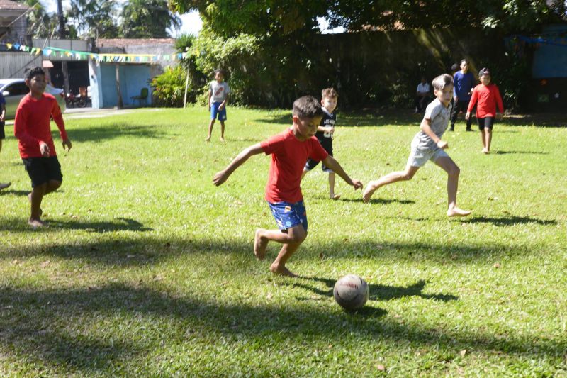 Colônia de férias no CRAS Curuçambá