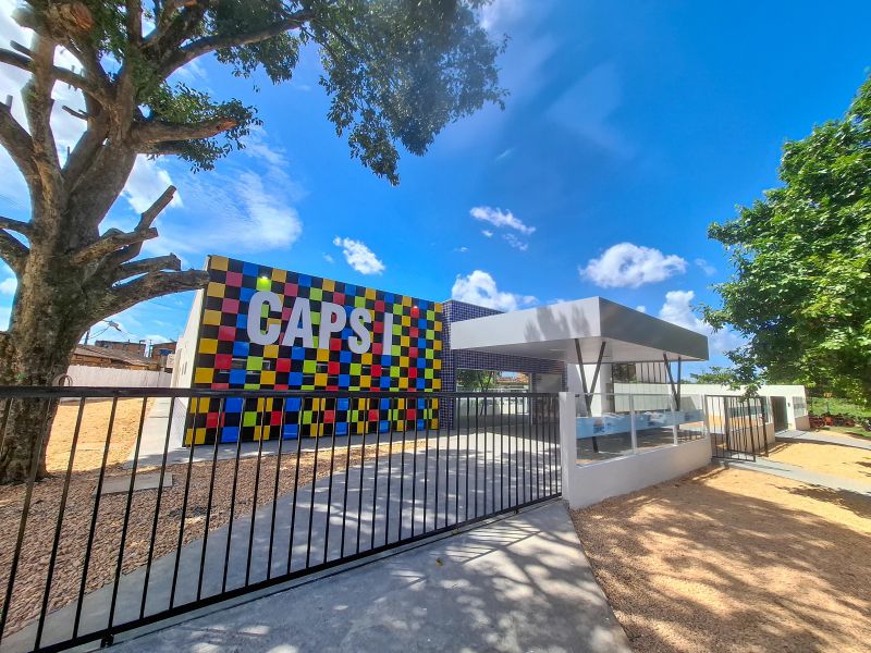 Entrega do Novo CAPS I - Centro de Atenção Psicossocial Infantil no bairro Maguari