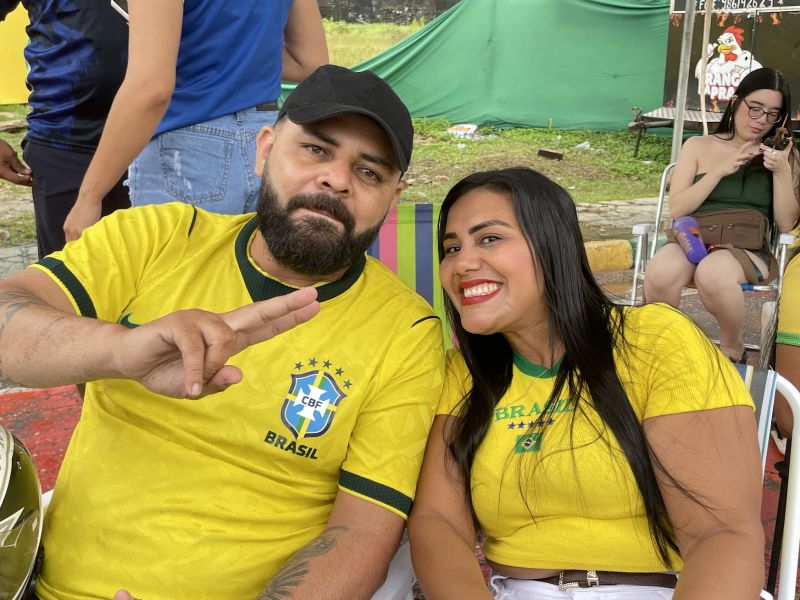 Jogo da Seleção Brasileira no Parque Vila Maguary