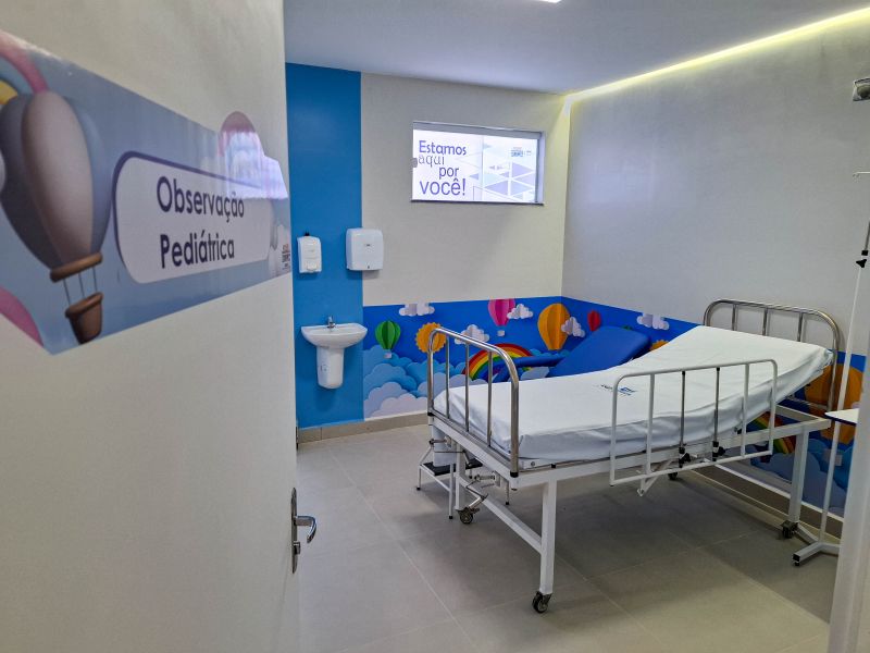 Hospital Infantil primeira etapa ambulatório na Cidade Nova