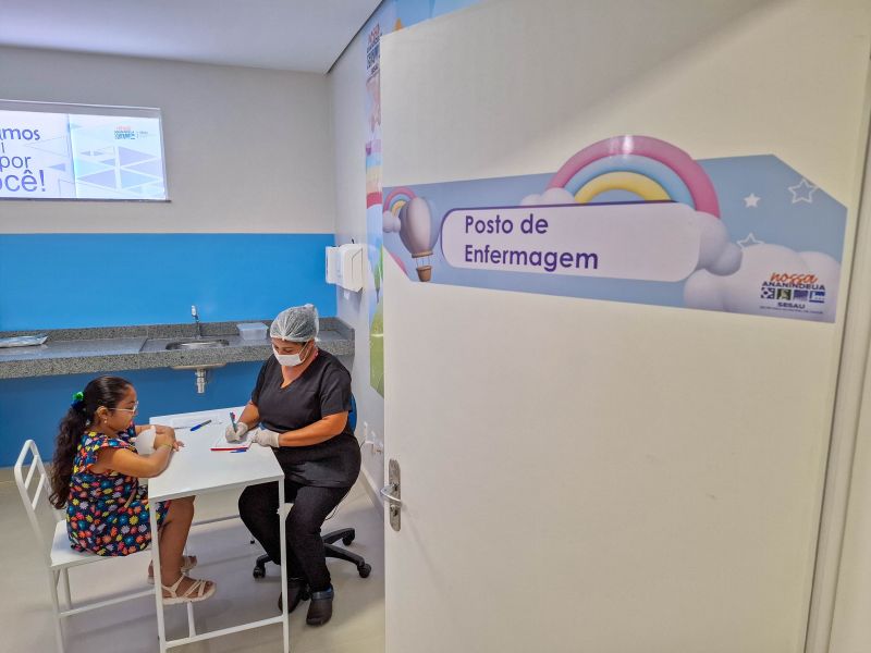 Hospital Infantil primeira etapa ambulatório na Cidade Nova