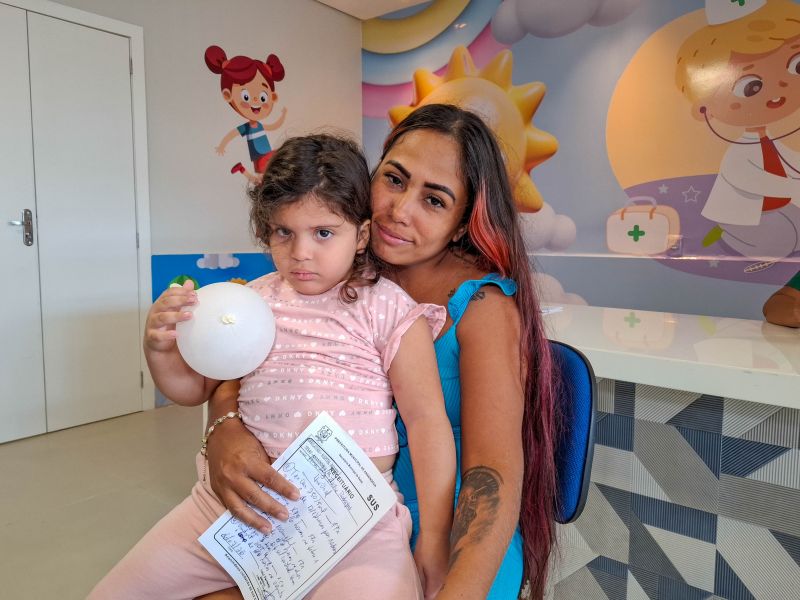 Hospital Infantil primeira etapa ambulatório na Cidade Nova