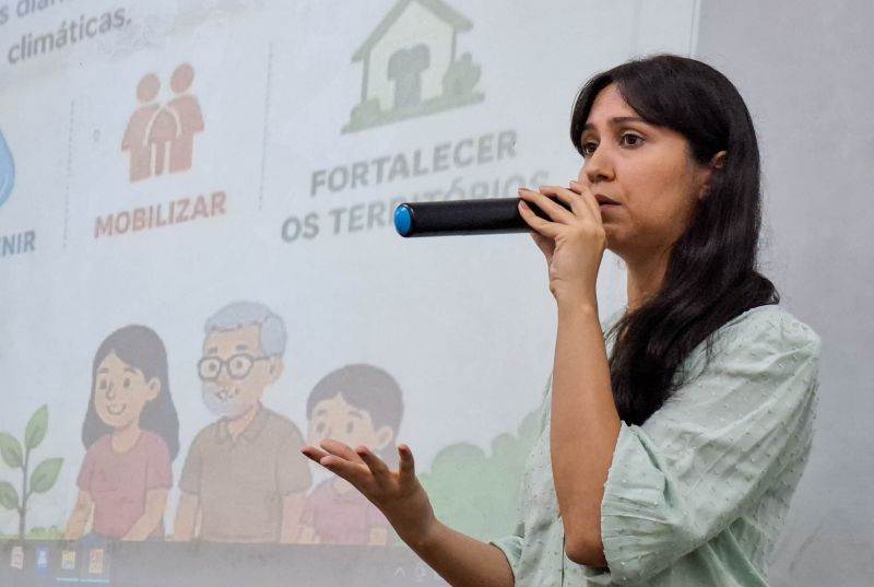 Lançamento do projeto sobre Mudanças Climáticas no auditório do SINE Ananindeua