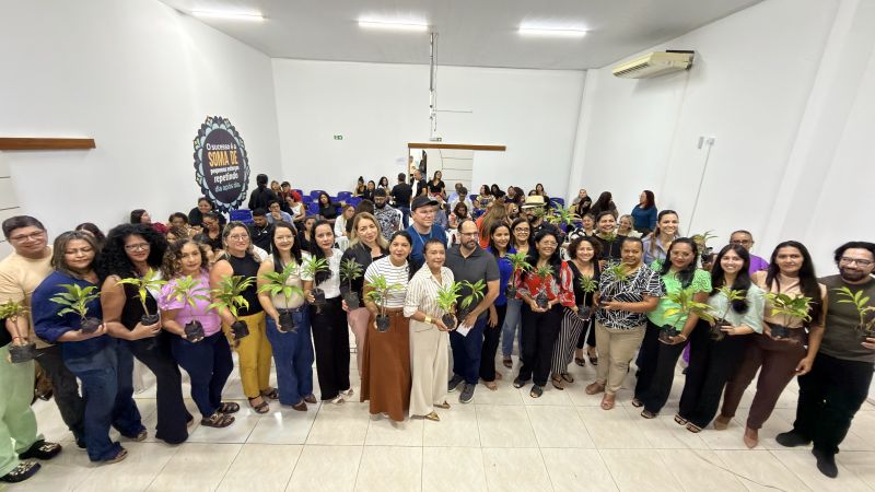 Lançamento do projeto sobre Mudanças Climáticas no auditório do SINE Ananindeua