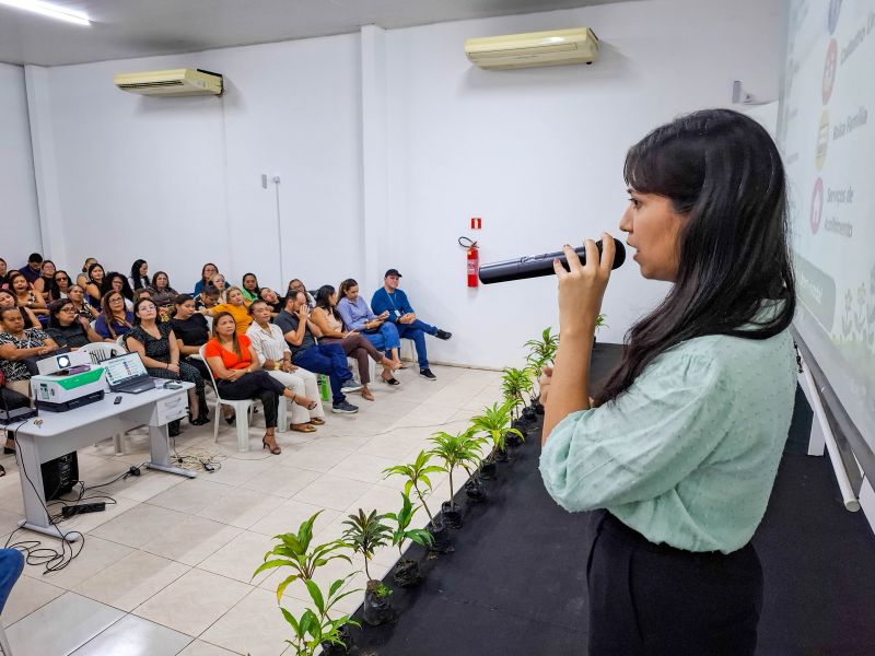 Lançamento do projeto sobre Mudanças Climáticas no auditório do SINE Ananindeua