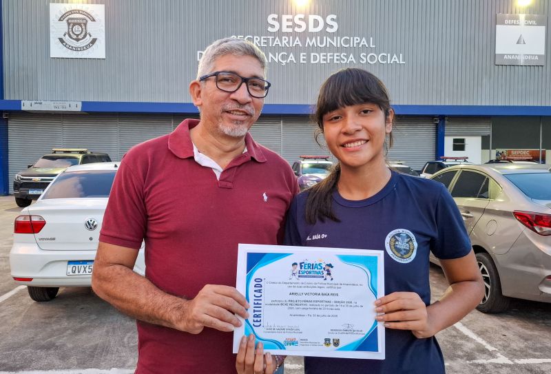 Encerramento das Férias Esportivas e entrega dos Certificados