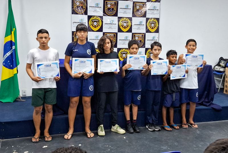 Encerramento das Férias Esportivas e entrega dos Certificados