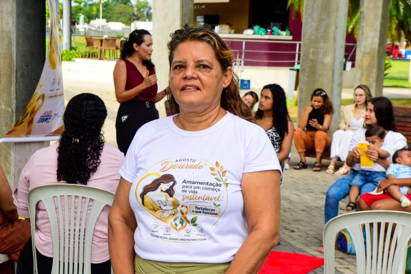 Agosto Dourado com amamentação para um começo de vida sustentável: Fortalecer o que funciona no Parque Vila Maguary
