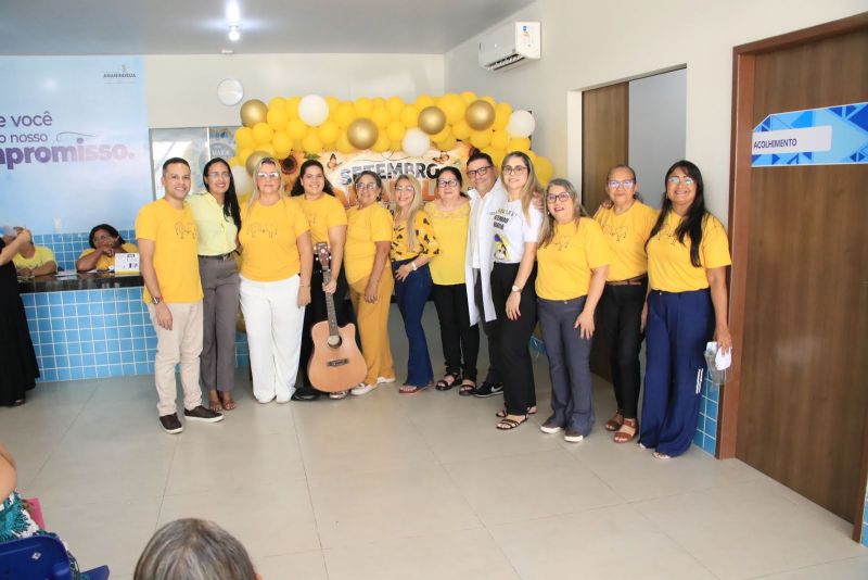 Setembro Amarelo no CAPS Ill no conjunto Julia Seffer.