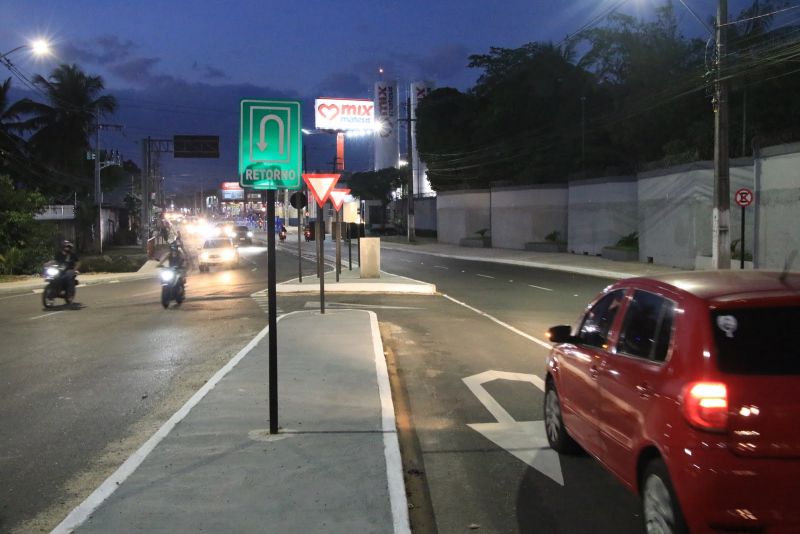 Inauguração da nova av. Helio Gueiros.