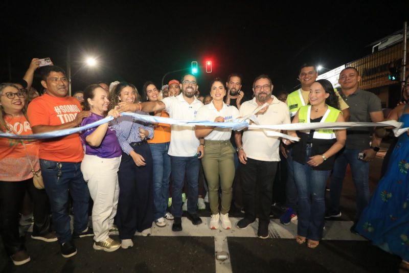 Inauguração da nova av. Helio Gueiros.