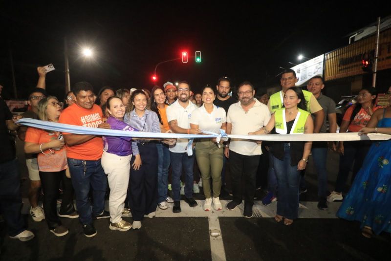 Inauguração da nova av. Helio Gueiros.