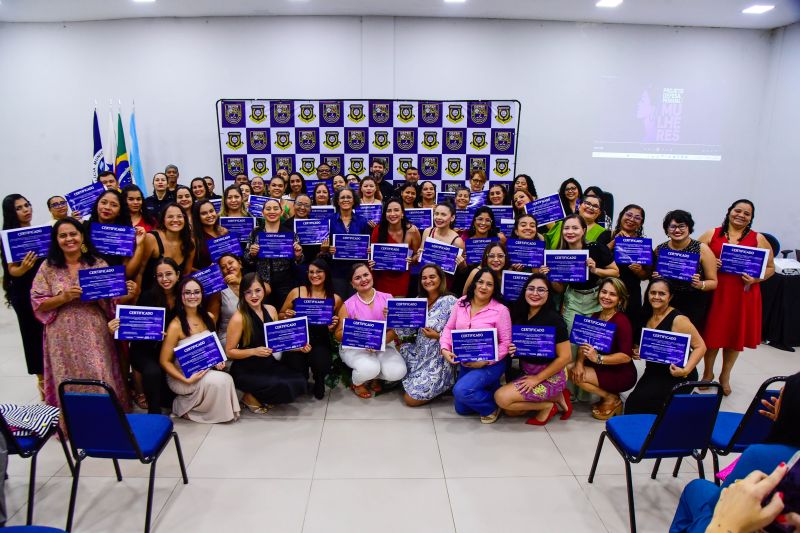 Solenidade de Certificação da 2ª Edição do Curso de Defesa Pessoal para Mulheres