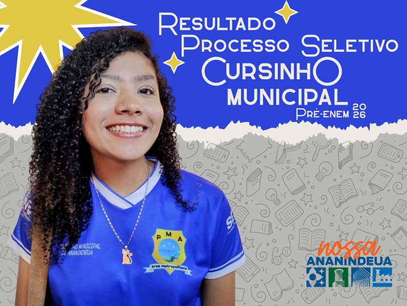 Prefeitura divulga o listão dos aprovados para o Cursinho Municipal Pré-Enem 2026