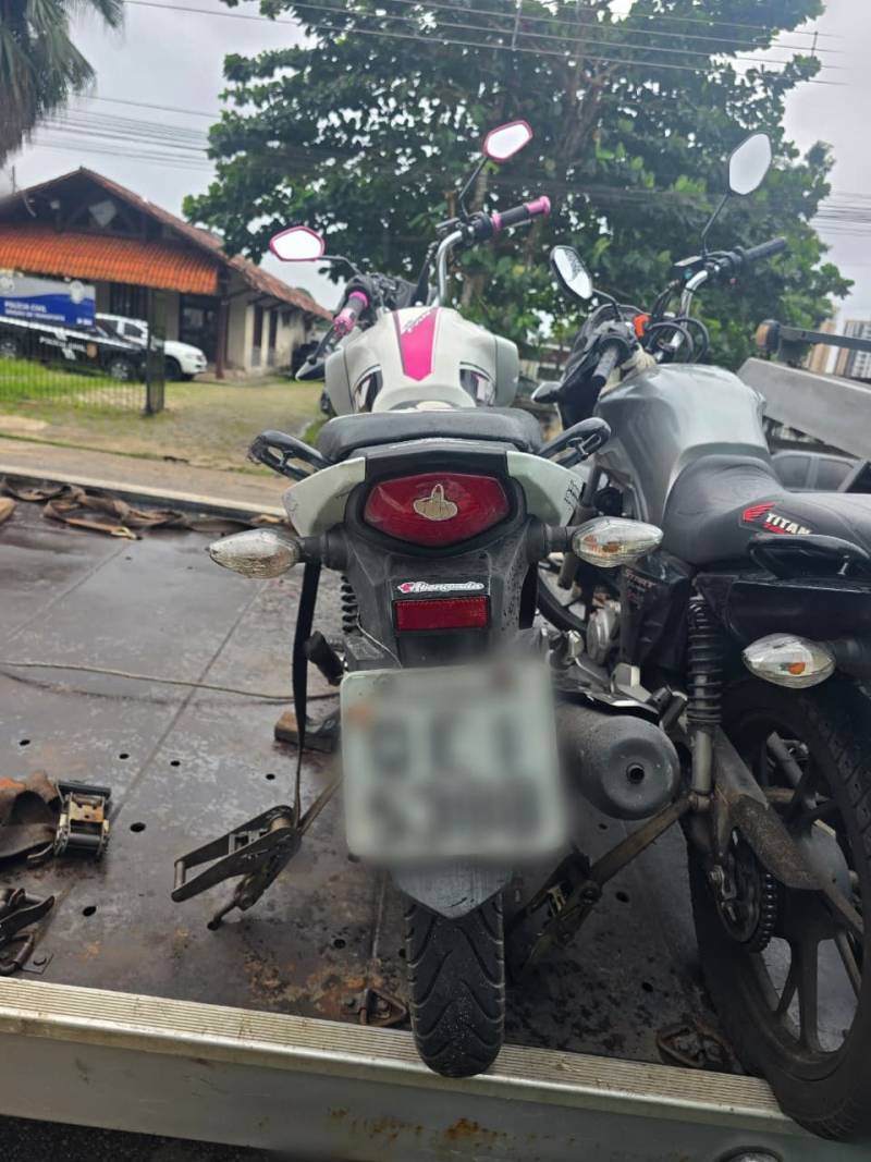 SEMUTRAN e Polícia Municipal conduzem ocorrência por suspeita de adulteração de placa em Ananindeua