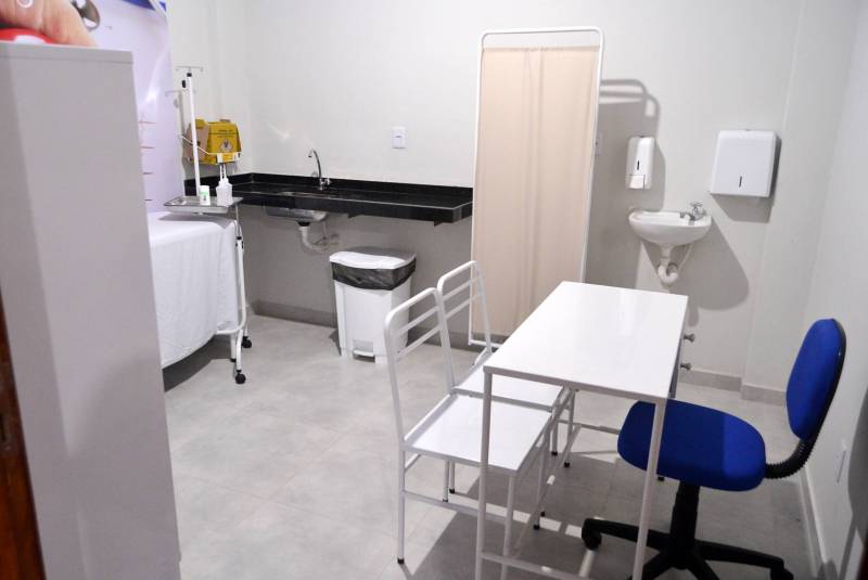 Espaço novo para a população.