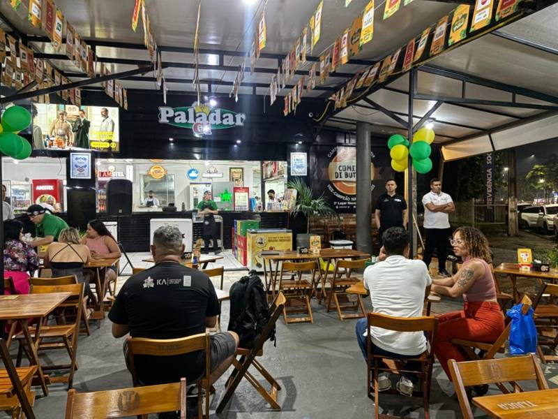 Secretaria de Lazer e Turismo visita restaurantes concorrentes do Comida di Buteco em Ananindeua