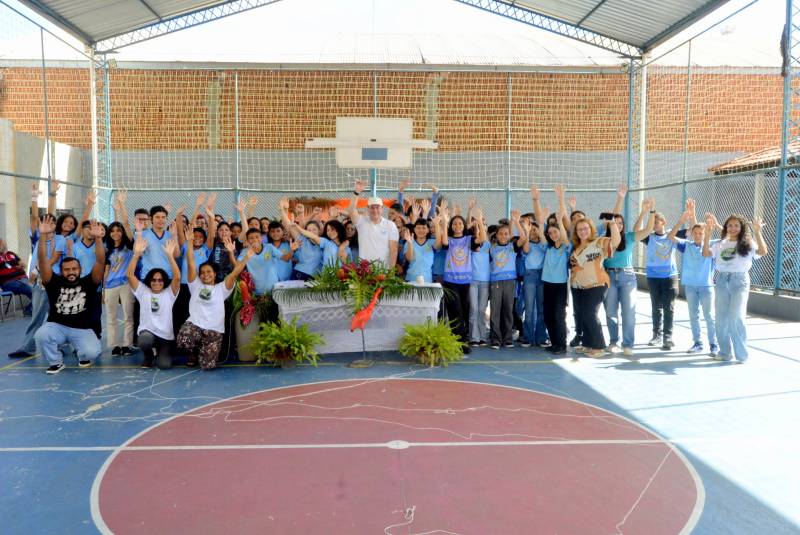 Secretaria Municipal do Meio Ambiente (SEMA) realiza o início dos ciclos de palestras em escolas de Ananindeua