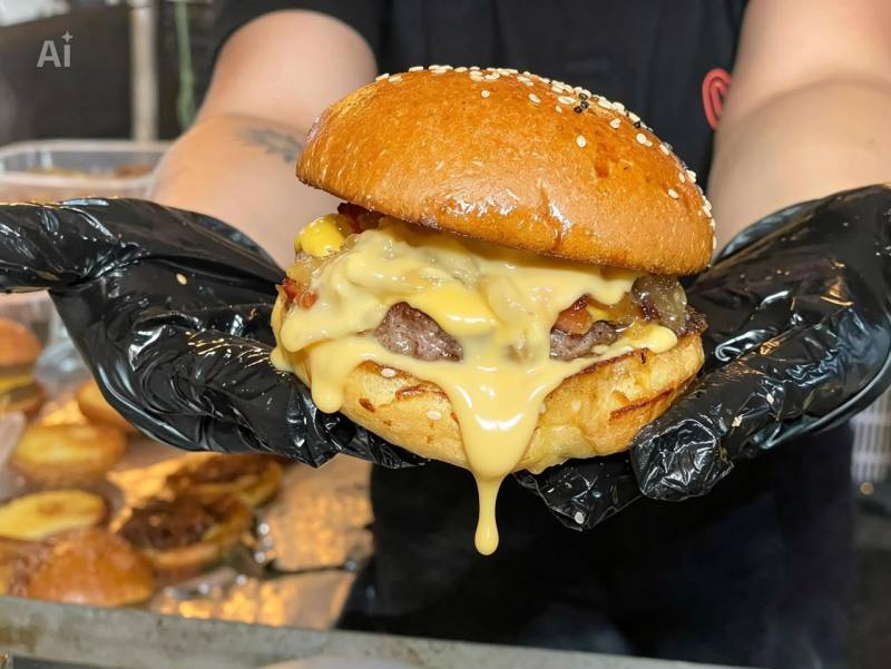 8 hamburguerias da Região Metropolitana, marca o primeiro dia do 2º Festival do Hambúrguer.