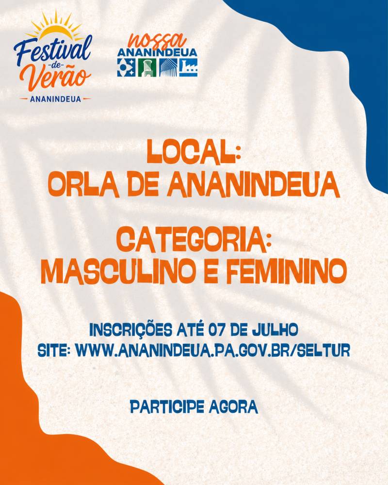 Concurso Garoto e Garota Verão.