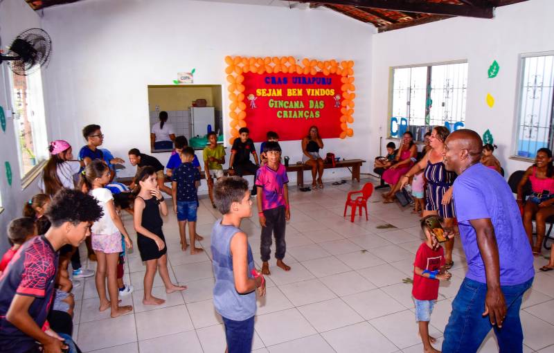 CRAS de Ananindeua promovem atividades especiais para celebrar o Dia das Crianças