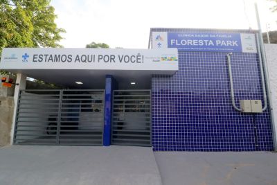 Galeria: Inauguração da Clínica Saúde da Família Floresta Park na rua dos Ipês