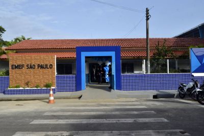 Prefeitura de Ananindeua entrega reforma da EMEF São Paulo no Jaderlândia