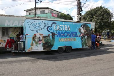 Galeria: Castramóvel no espaço cidadão no Guajará l