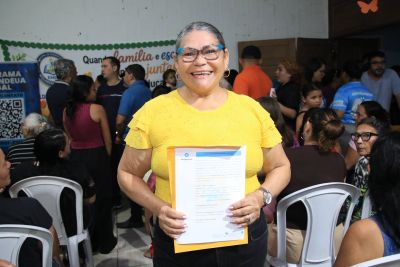 Galeria: Entrega de títulos de propriedade da comunidade do Piscinão no Icuí