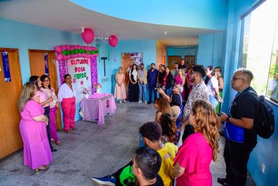 Galeria: Ação outubro rosa e verde na secretaria de Saúde.