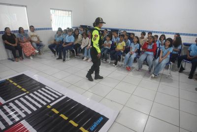 SEMUTRAN leva educação no trânsito à Escola São Judas Tadeu em Ananindeua