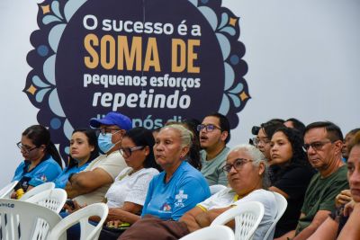SEMCAT e SESAU realizam formação para mais de 700 agentes comunitários de saúde em Ananindeua
