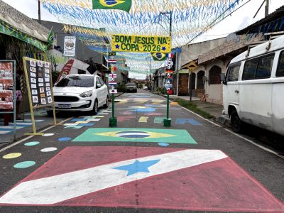Ananindeua já vive o clima da Copa 2026 com ruas decoradas e tradição comunitária
