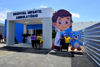 Prefeitura inaugura primeira etapa do Hospital Infantil de Ananindeua